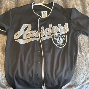 NFL Raiders Black Jersey